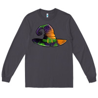 Smoke Purple leopard witch hat Long Sleeve Tee - Jasminsmagicworld