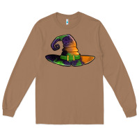 Toasted Coconut Purple leopard witch hat Long Sleeve Tee - Jasminsmagicworld