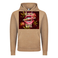 Vintage Coffee flower girl Vintage Hoodie - TumblerDesignByShophia