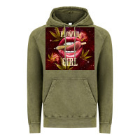 Vintage Olive flower girl Vintage Hoodie - TumblerDesignByShophia