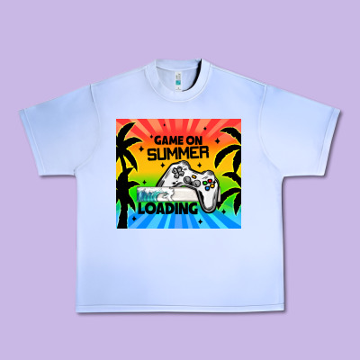 Game On Summer Loading Urban Heavy Tee Designed By Tumblerdesignbyshophia