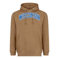 Toasted Coconut wisconsin blue Heavyweight Hoodie - lanVoArt