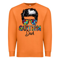 Carrot autism dad Premium Sweatshirt - CowhideDigitalArt