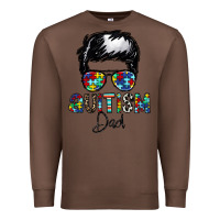 Chestnut autism dad Premium Sweatshirt - CowhideDigitalArt