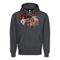 Smoke Iam Gnome For My Baking Zipper Hoodie - CowhideDigitalArt
