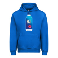Cobalt aesthetic fiji water Urban Hoodie - lanVoArt