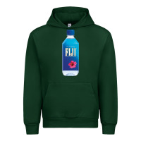 Forest Green aesthetic fiji water Urban Hoodie - lanVoArt