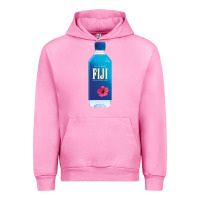 Fuchsia Pink aesthetic fiji water Urban Hoodie - lanVoArt