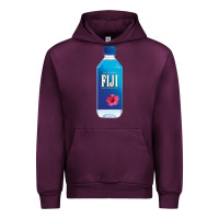 Mauve Wine aesthetic fiji water Urban Hoodie - lanVoArt