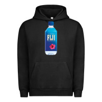 Pigment Black aesthetic fiji water Urban Hoodie - lanVoArt