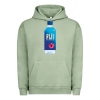 Pigment Oil Green aesthetic fiji water Urban Hoodie - lanVoArt