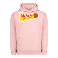 Pigment Salmon carmex obsessed sticker Urban Hoodie - lanVoArt