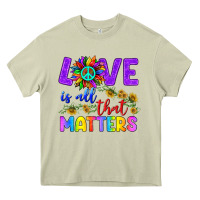 Mossy Love İs All That Matters Heavy Core Tee - BundleAndBundleShop