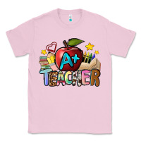 Bubblegum Pink a teacher Classic Tee - NancyCooperArtShop