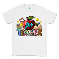 White a teacher Classic Tee - NancyCooperArtShop