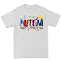 Dove Grey autism accept understand love Premium Tee - Artiststas