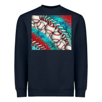 Navy baseball and gemstone tumbler Heavyweight Sweatshirt - BundleAndBundleShop