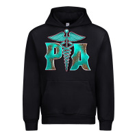 Black physician medical symbol assistant nurse Urban Hoodie - BarkalooDesign