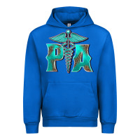 Cobalt physician medical symbol assistant nurse Urban Hoodie - BarkalooDesign