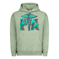 Pigment Oil Green physician medical symbol assistant nurse Urban Hoodie - BarkalooDesign