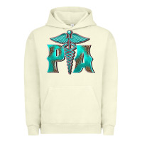 Pigment Pistachio physician medical symbol assistant nurse Urban Hoodie - BarkalooDesign