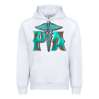 White physician medical symbol assistant nurse Urban Hoodie - BarkalooDesign