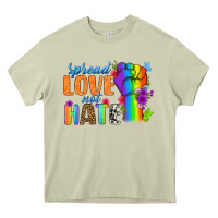 Spread Love Not Hate Heavy Core Tee | Teevron