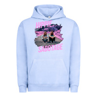 Pigment Grape Ice hippie sabotage aesthetic style photo with text Urban Hoodie - lanVoArt