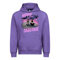 Tulip hippie sabotage aesthetic style photo with text Urban Hoodie - lanVoArt