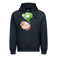 Navy invader zim Urban Hoodie - lanVoArt