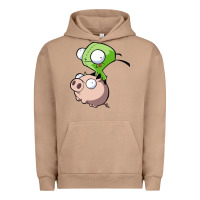 Pigment Burro invader zim Urban Hoodie - lanVoArt