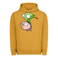 Pigment Peanut Butter invader zim Urban Hoodie - lanVoArt