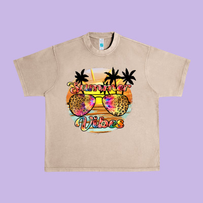 Summer Vibes2 Urban Heavy Tee Designed By Jahusdesignshop