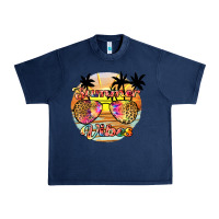 Navy summer vibes2 Urban Heavy Tee - JahusDesignShop