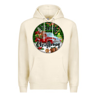 Tofu Merry Christmas Truck Premium Hoodie - FaDigitalArtStudio