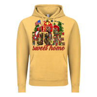 Vintage Mustard Army Christmas Home Sweet Home Vintage Hoodie - HowdyJamesFarm