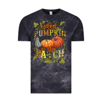 Cloud Black Cutest pumpkin in the patch Vintage Tee - NancyCooperArtShop