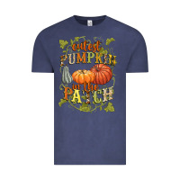 Vintage Denim Cutest pumpkin in the patch Vintage Tee - NancyCooperArtShop