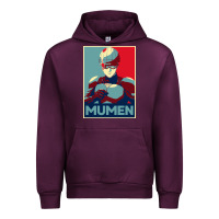 Mauve Wine mumen rider 10 Urban Hoodie - lanVoArt