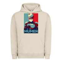 Pigment French Oak mumen rider 10 Urban Hoodie - lanVoArt