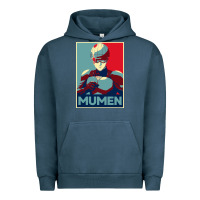 Pigment Midnight Navy mumen rider 10 Urban Hoodie - lanVoArt