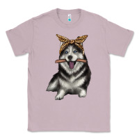Lilac alaskan husky with bandeau Classic Tee - texasbilliewilder