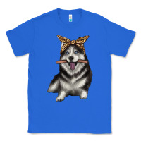 True Royal alaskan husky with bandeau Classic Tee - texasbilliewilder