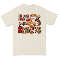 Bone i'm just here for the snacks baseball Premium Tee - Jasminsmagicworld
