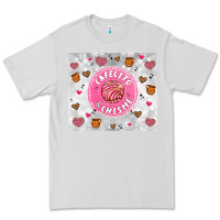 Dove Grey cafecito y chisme Premium Tee - Artiststas