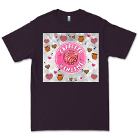 Plum cafecito y chisme Premium Tee - Artiststas