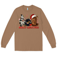 Toasted Coconut merry christmas heifer cow gnomies Long Sleeve Tee - CowGirlArtShop