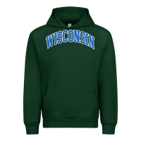 Forest Green wisconsin blue Urban Hoodie - lanVoArt