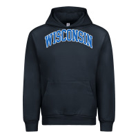 Navy wisconsin blue Urban Hoodie - lanVoArt