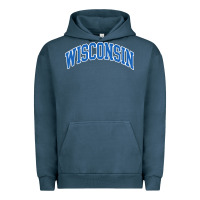 Pigment Midnight Navy wisconsin blue Urban Hoodie - lanVoArt